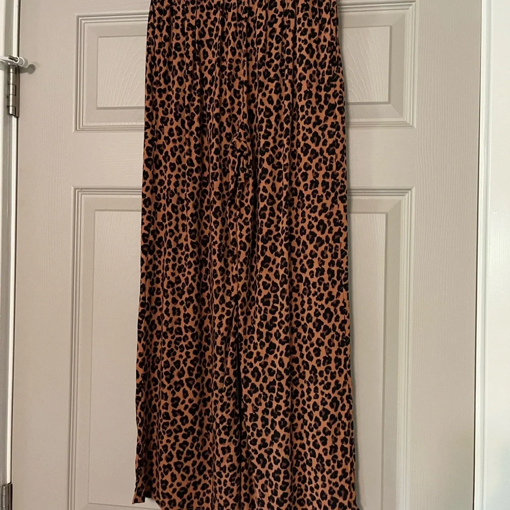 Nordstrom Rack Leopard Print High Waist Pants - Picture 5 of 7